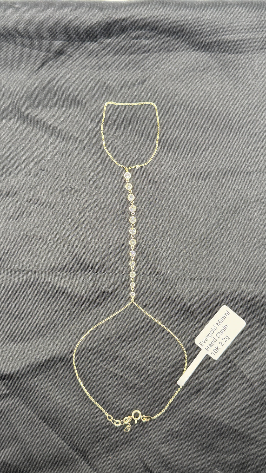 10K Solid Gold Hand Chain