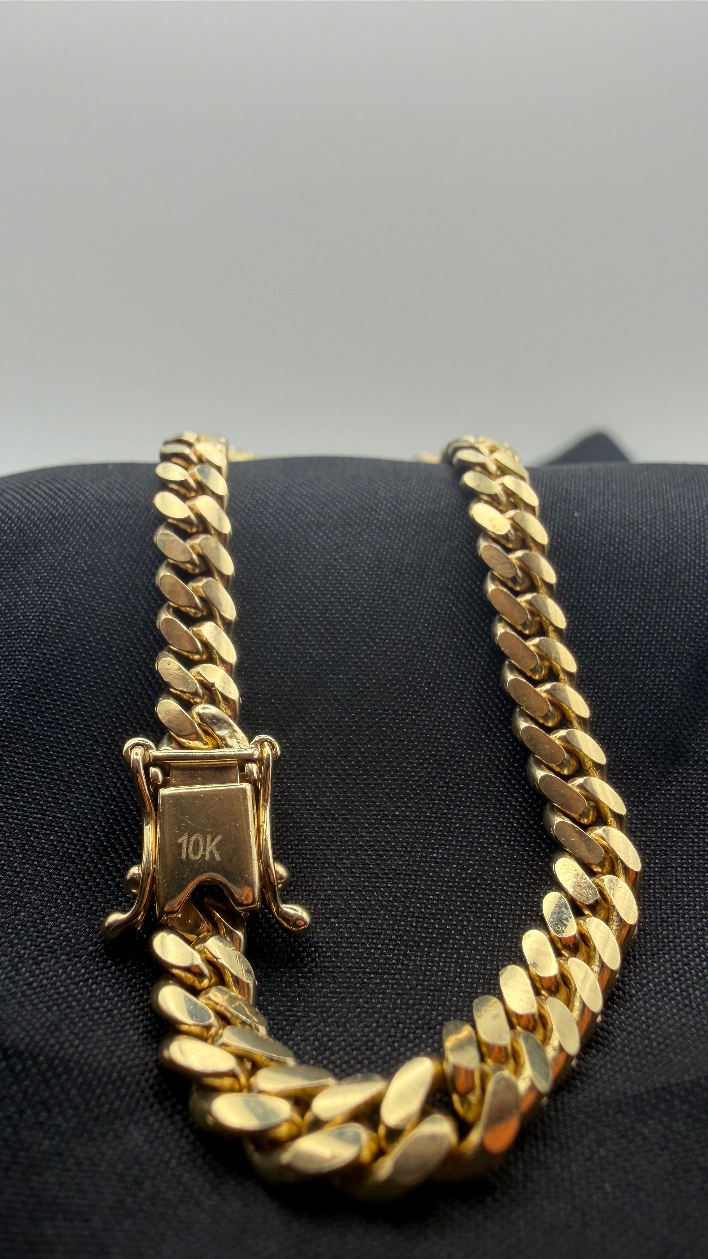 10K Solid Gold Cuban Chain | 24” | 5mm | 42.5g |