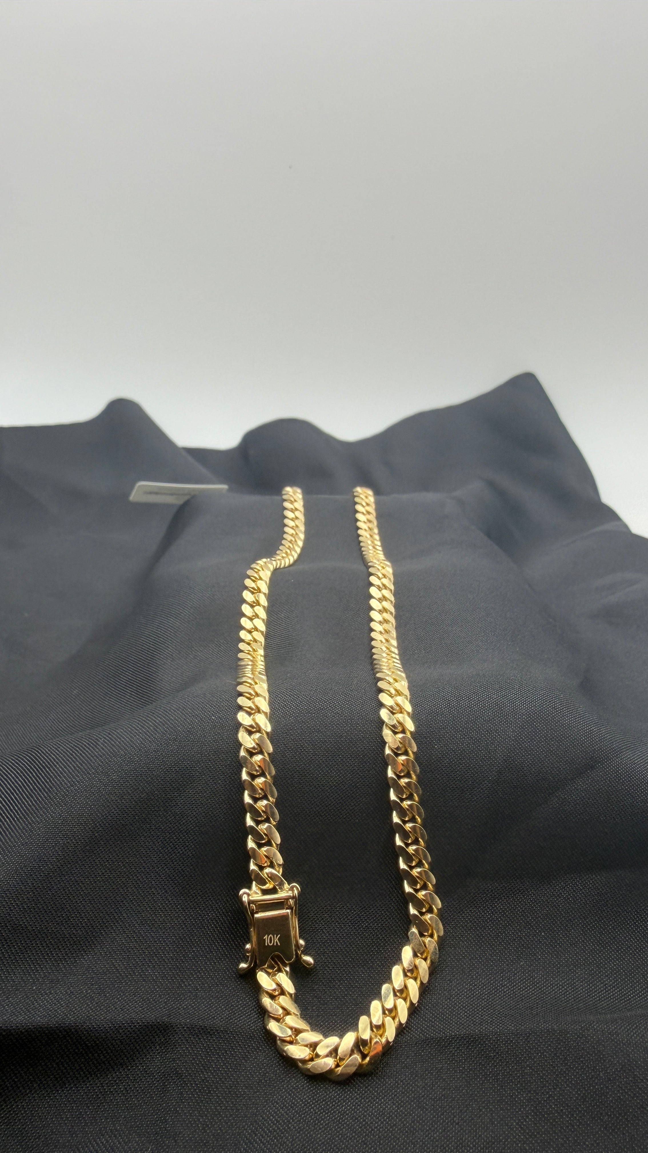 10K Solid Gold Cuban Chain | 24” | 5mm | 42.5g |