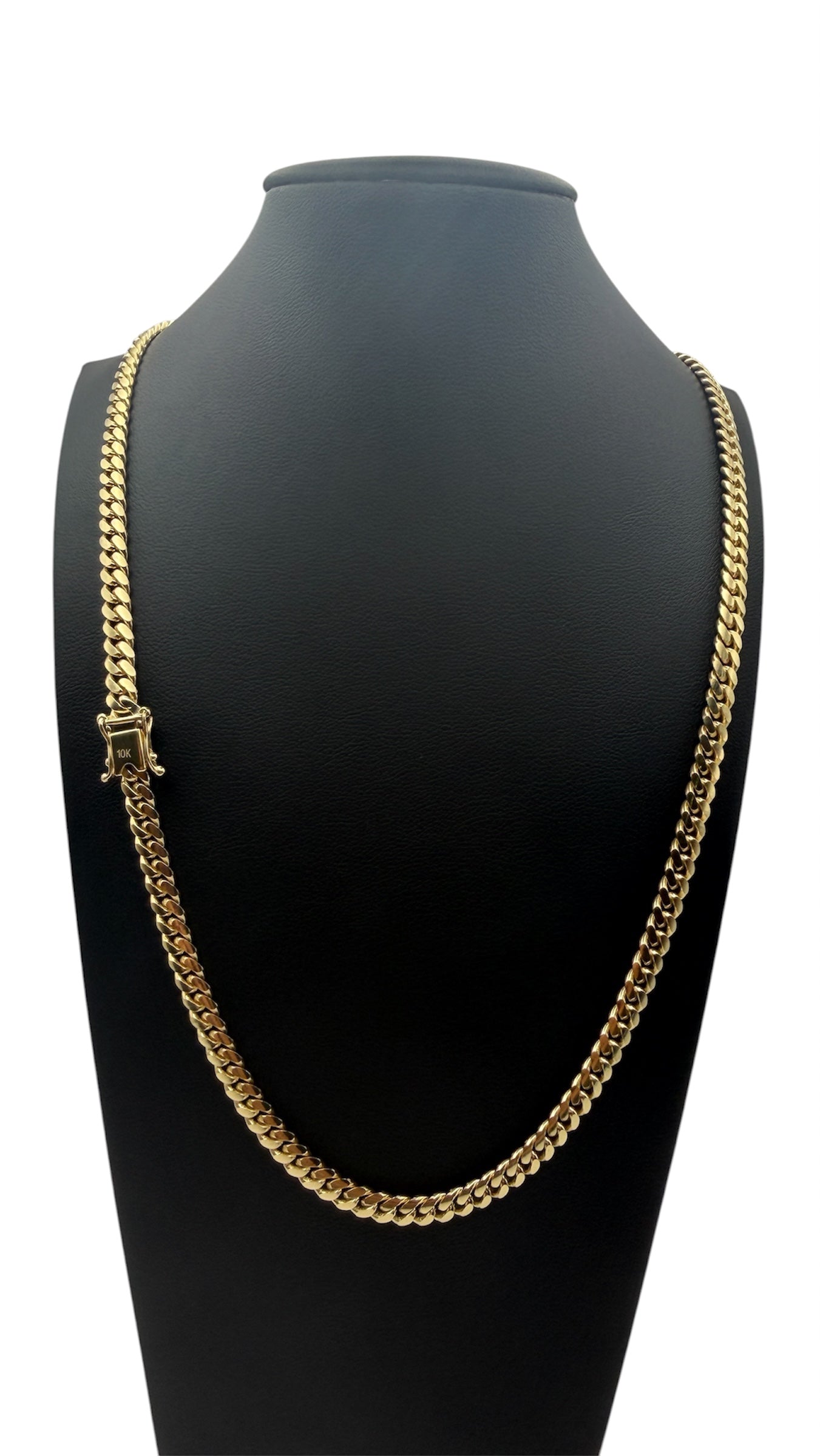 10K Solid Gold Cuban Chain | 24” | 5mm | 42.5g |